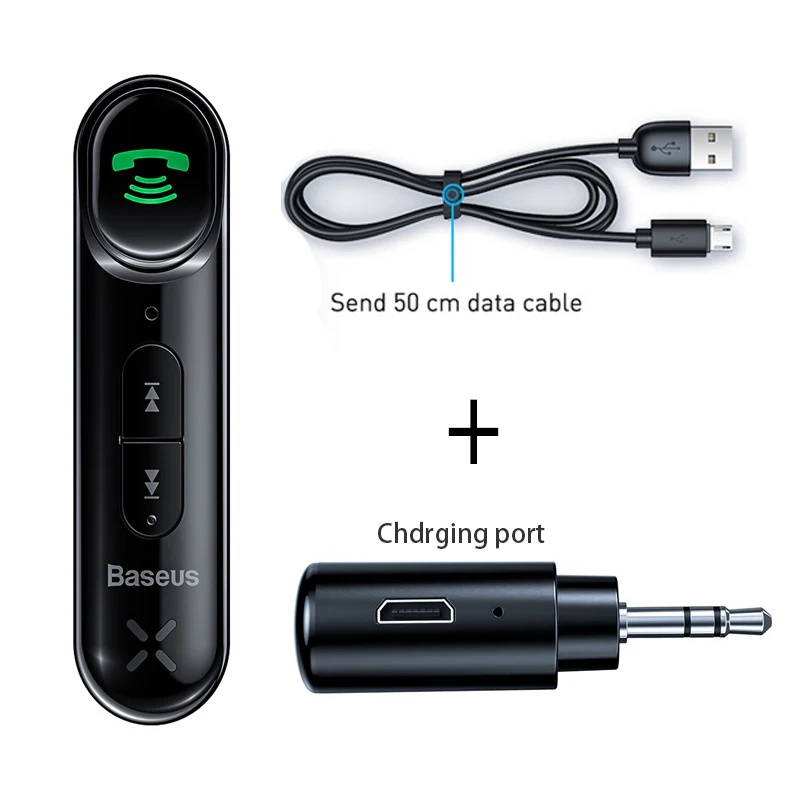 

Baseus автомобильный Aux Bluetooth адаптер 3,5 мм разъем аудио Bluetooth 5,0 автомобильный комплект беспроводной приемник громкой связи для телефона передатчик музыка