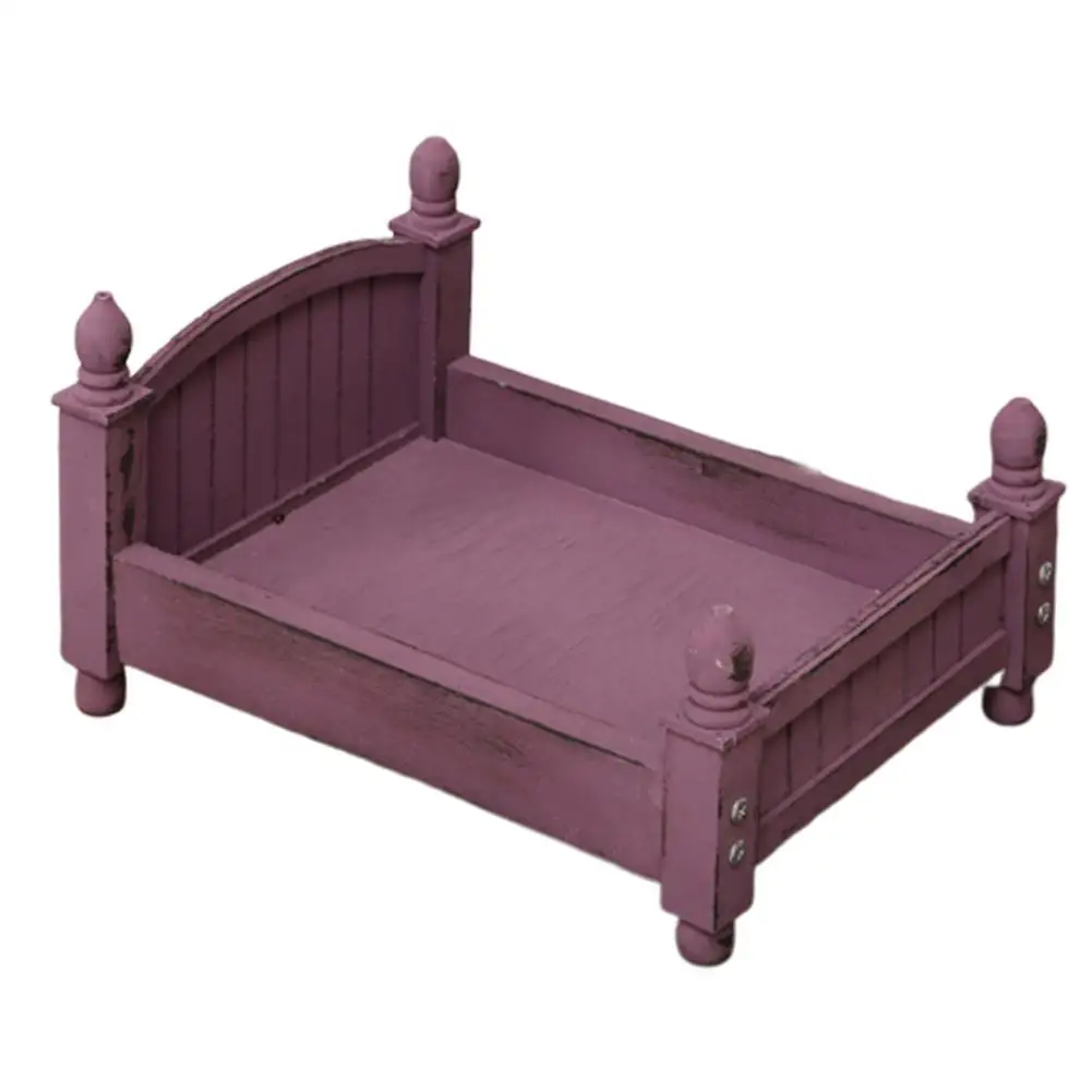 4 цвета маленькая детская кровать для фотосъемки новая фотостудия реквизит