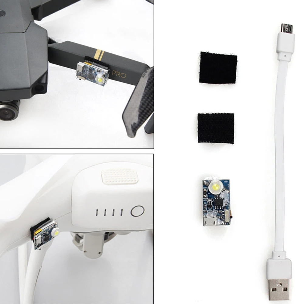 Безопасная Ночная лампа-стробоскоп для дрона светодиодные аксессуары волшебная