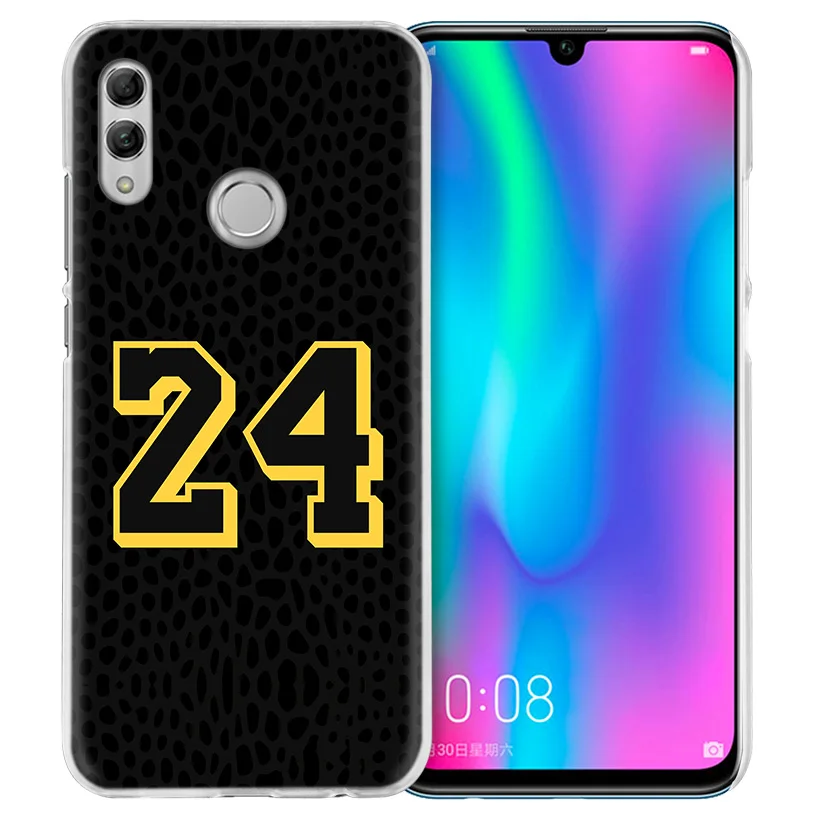 Баскетбол 23 24 номер чехол для huawei Honor 8X Y9 20 9 10 Lite Play 8C 8A Pro V20 20i Y6 Y7 Y5 жесткий чехол из ПК для телефона Casos