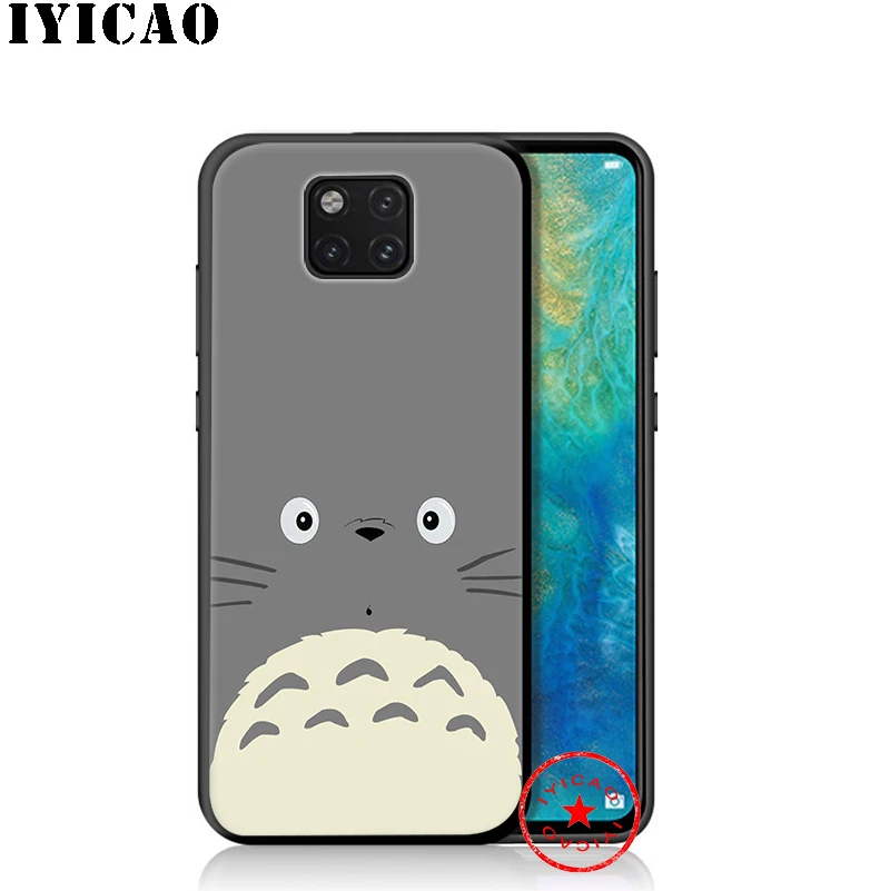 IYICAO My Neighbor Totoro Soft Case for Huawei P30 P20 P10 P9 P8 P Smart Z Plus 2019 Lite Pro 2018 2017 2016 TPU |