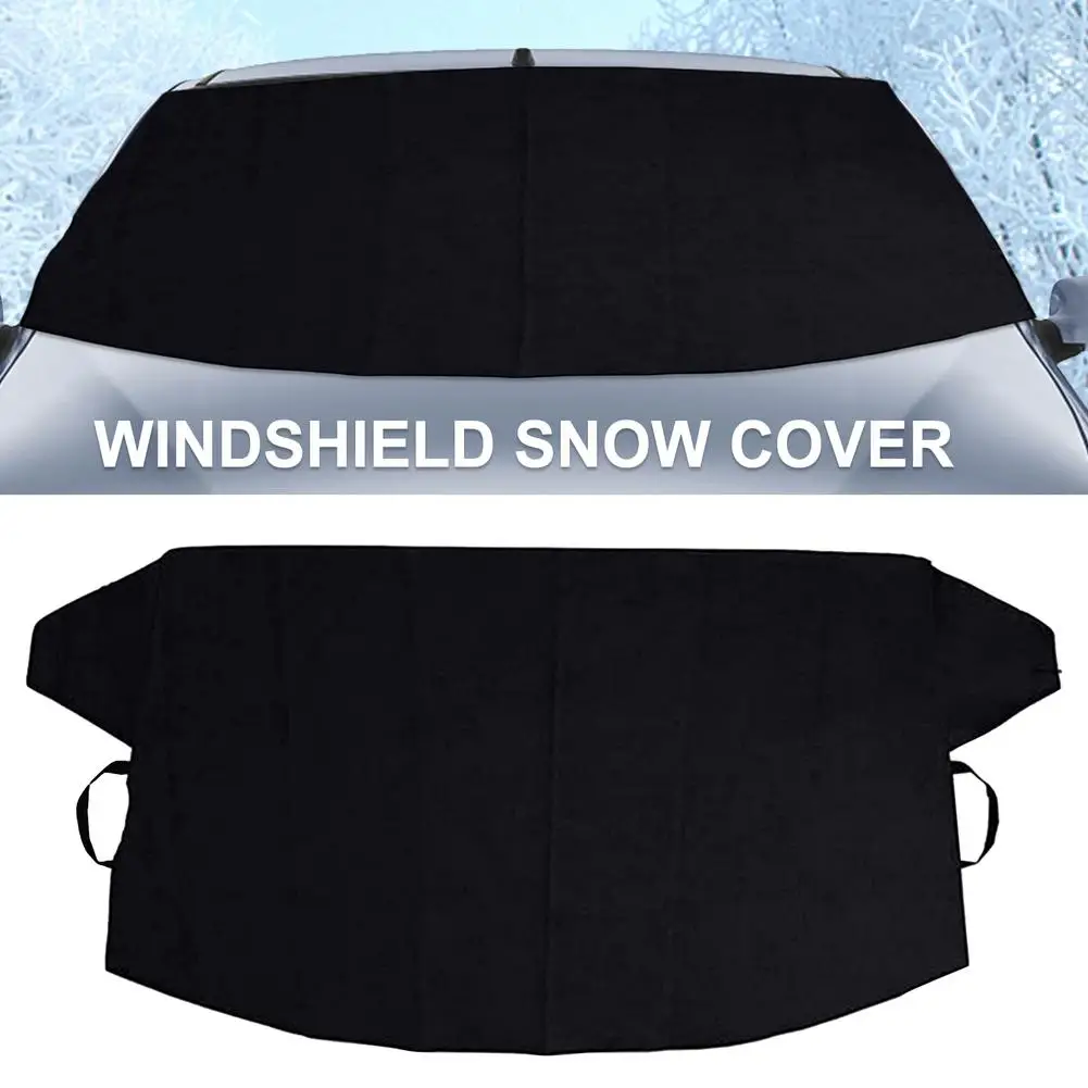 

69x32inches Car Front Windshield Sunshade Cover Auto Windscreen Frost Cover Universal Car Window Snow Wiper Covers Sun Protector