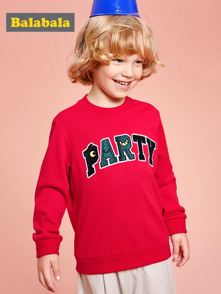 Детский свитер Balabala топы для мальчиков осенняя одежда малышей пуловер с длинными