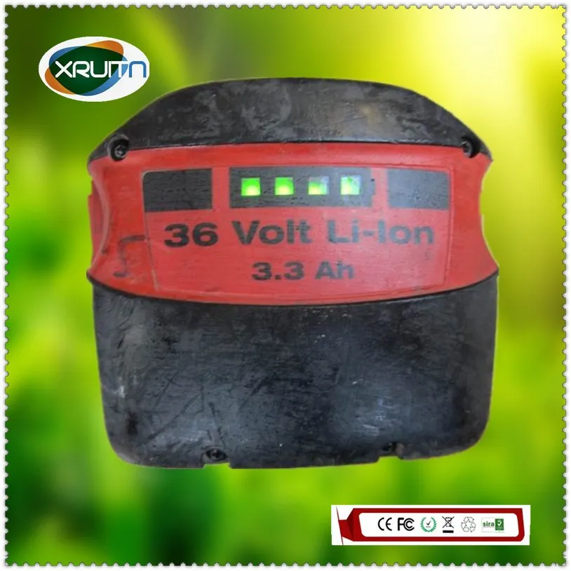 Бесплатная доставка Подлинная для литий ионной батареи HILTI 36 в 3 Ач TE 6 A TE7 В и всех