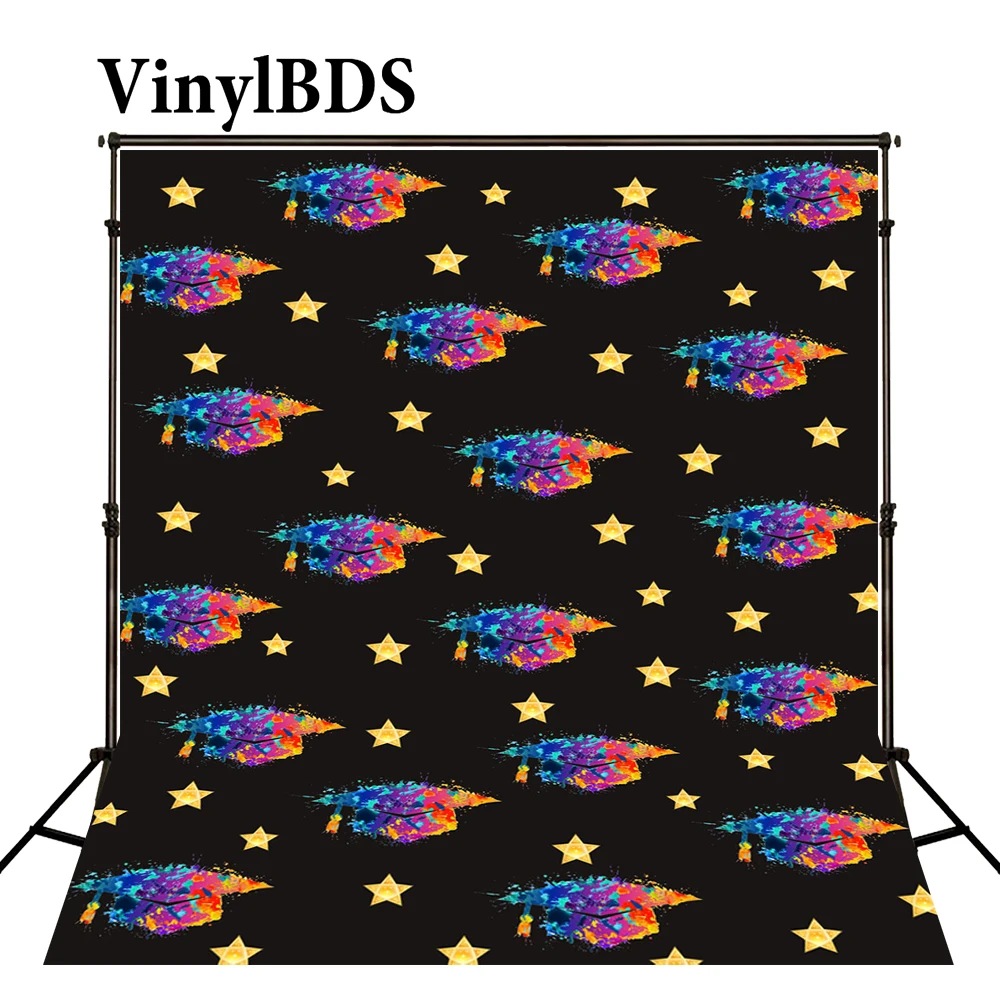 VinylBDS 5x7 футов фотография фон для старшей школы Выпускной вечеринки цветной