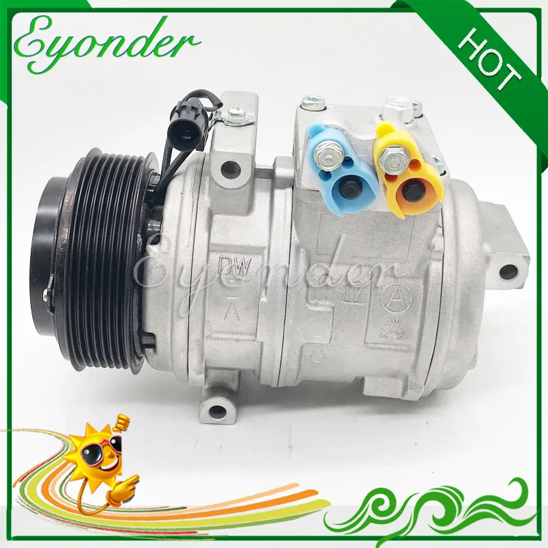 Компрессор охлаждения системы кондиционирования переменного тока A/C насос в