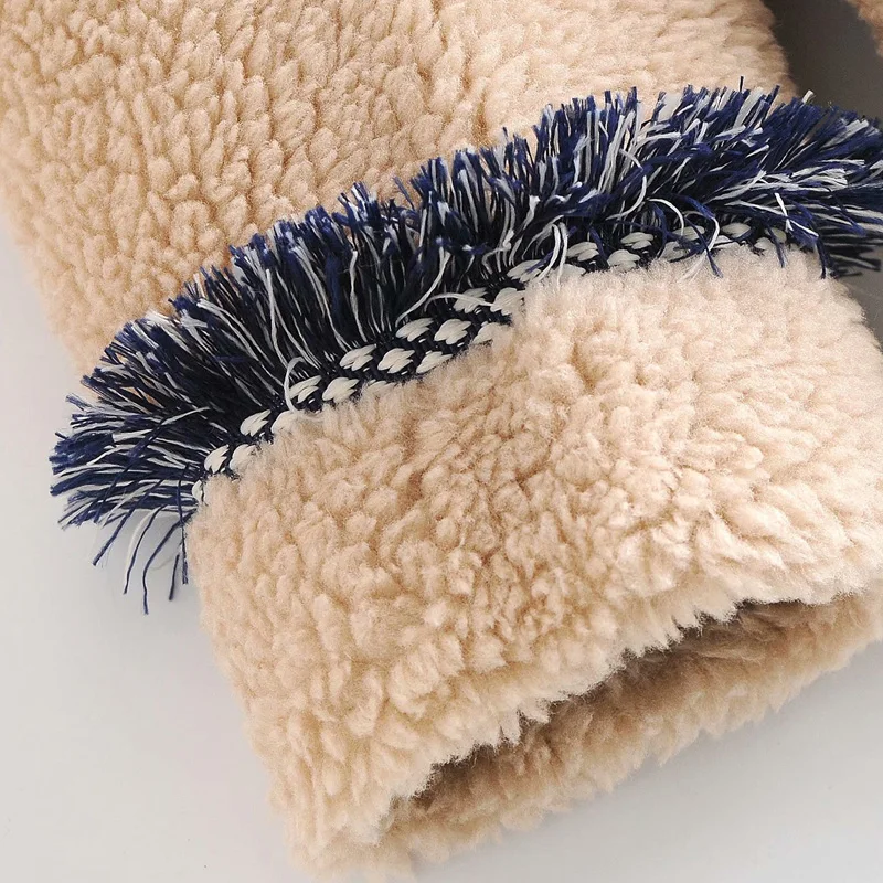 

2020 Woman Winter Coat Warm Fur Jacket Coat Women Casual Fashion Lamb Faux Fur Overcoat Fluffy Cozy Loose Outerwear