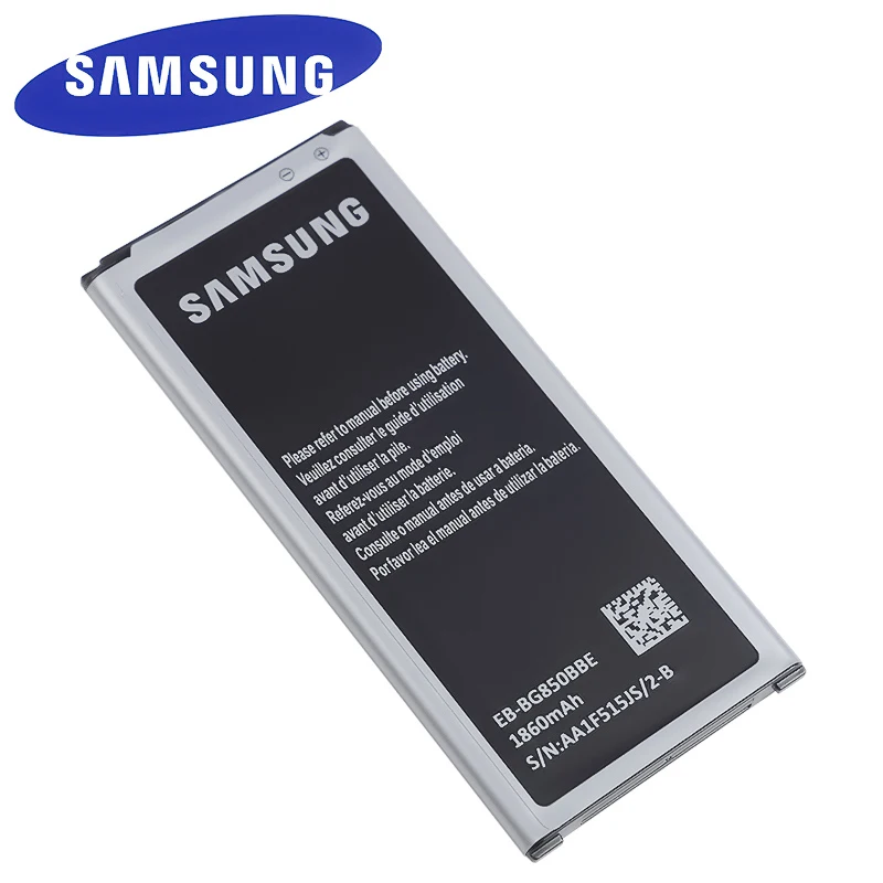 Оригинальный аккумулятор для Samsung Galaxy Alpha G850 G850F G850A G850W G850S G850K G850L G8508S G8509V EB-BG850BBE 1860