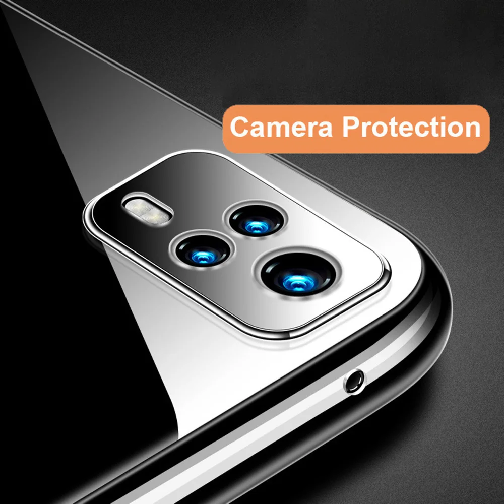 2021 High Quality Soft Clear Case for VIVO V21 V21E Global 4G 5G Camera Protective Transparent TPU Phone Back Cover VIVOV21 E