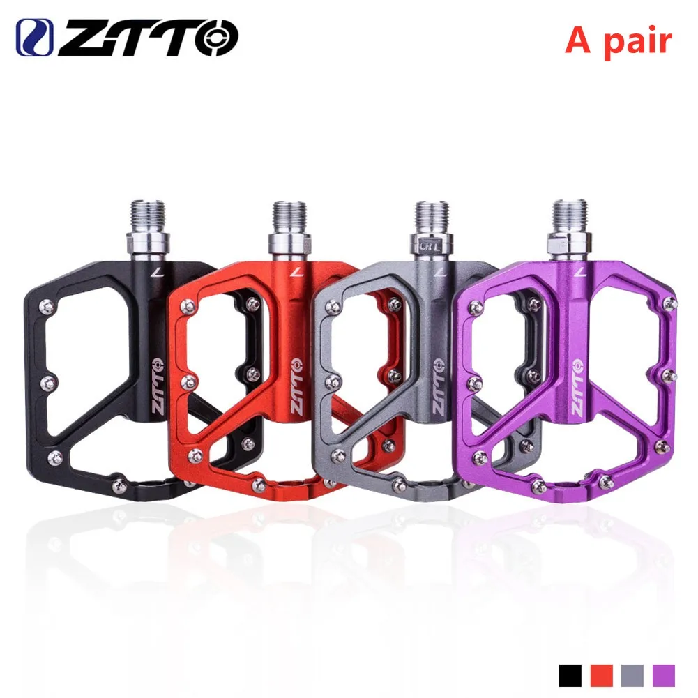 

1 Pair Bicycle Pedals Folding Cycle Pedals Sealed Bearings Aluminum Pedals Flat Platform For MTB Road Bike Cycle Accessories