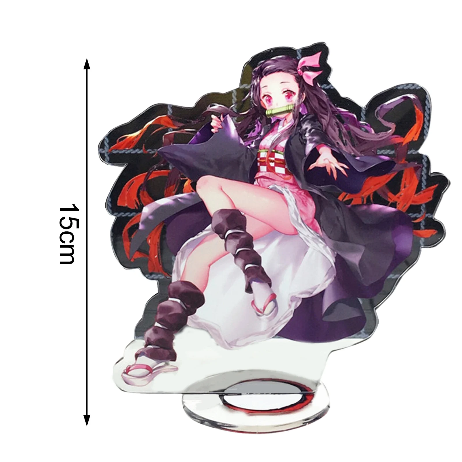 

Anime Acrylic Ornament Double Sided Printed Standing Card Room Decoration Q Version Model Toys For Children Boys Anime Fans