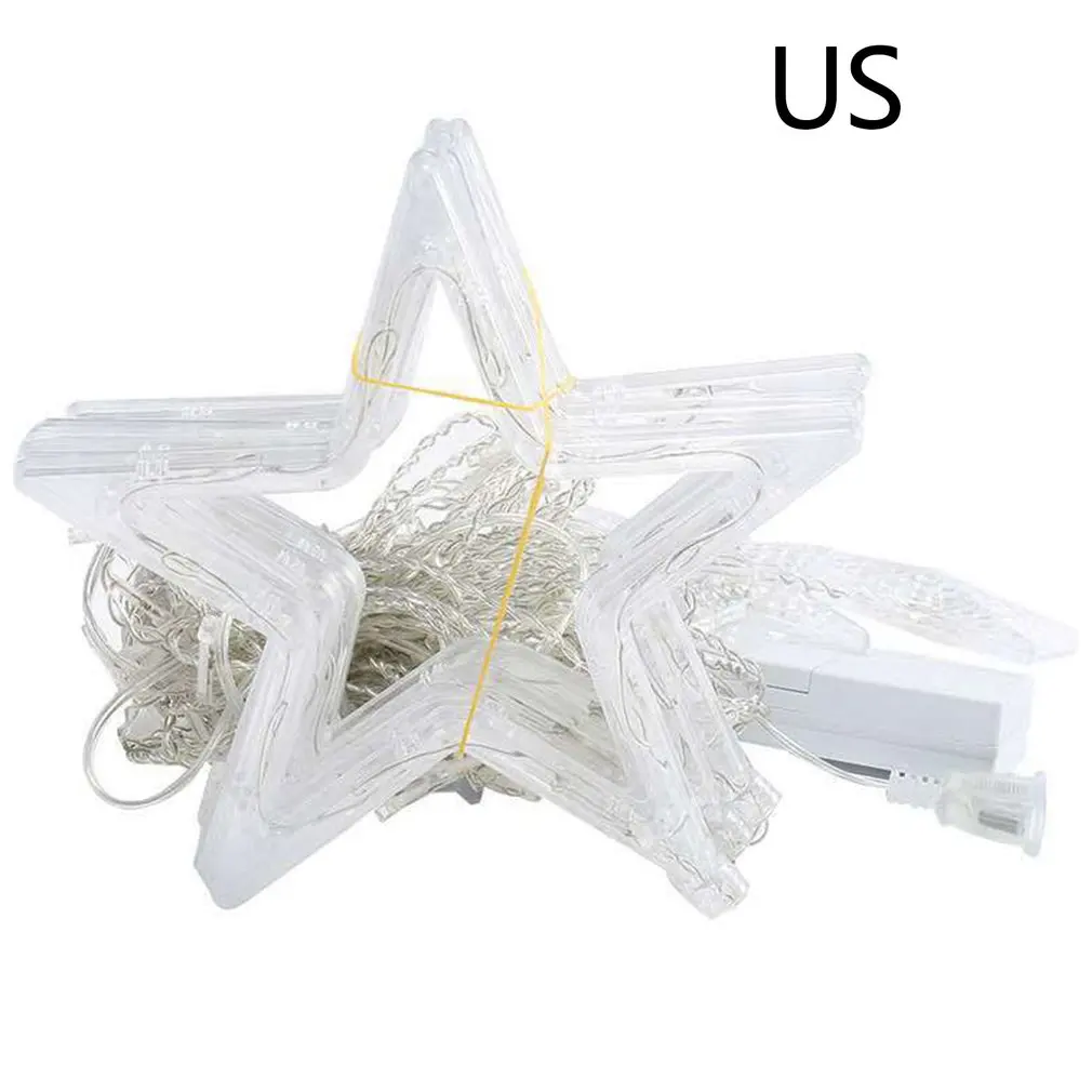 

Led Stars Curtain Lamp Small Colored Lights Modeling Lamp String Christmas Tree Party Wedding Christmas Lights