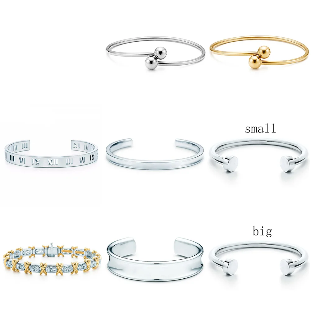 

SL TFB TTFF Original Sterling Silver 925 High Quality Charm Bracelet Engraved Inscription FOR Woman Original Model Production