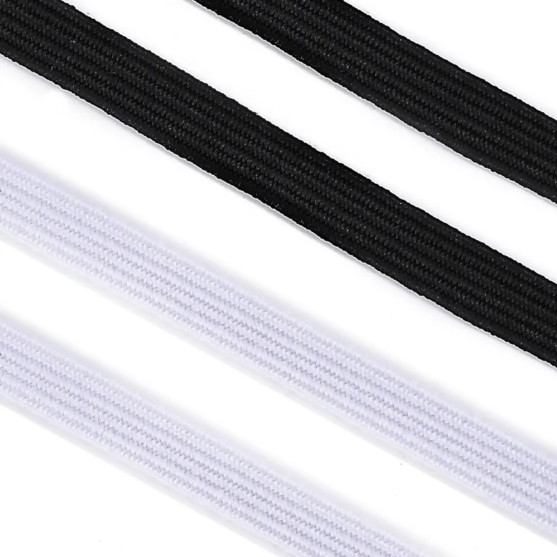 Широкая эластичная лента шпуля эластичный шнур швейная плоская вязальная