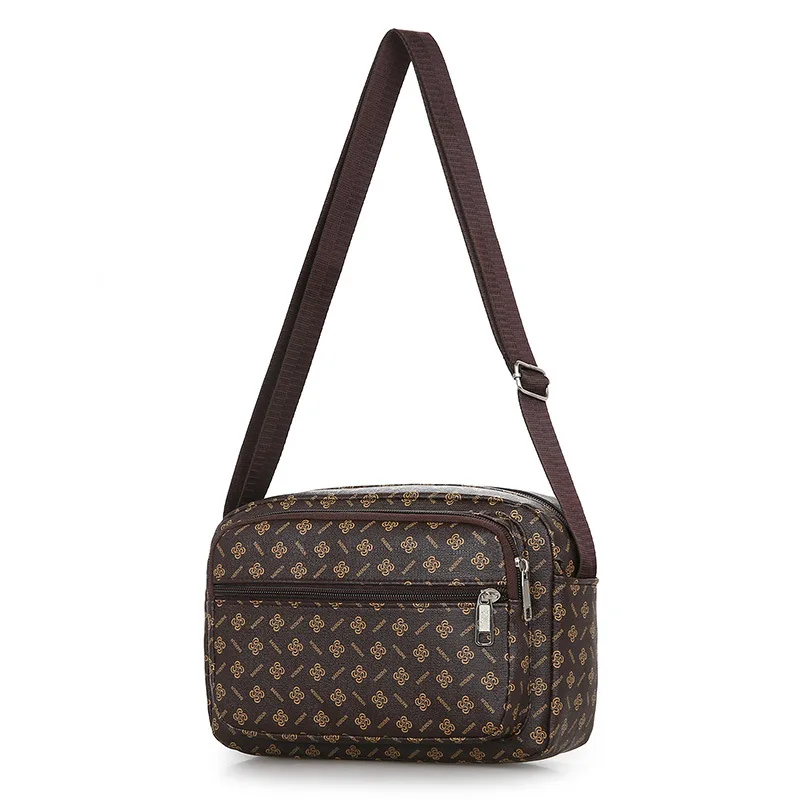 

2021 Women's Korean Style Famous Design Shoulder Messenger Crossbody Bag Multi-layer Fashion Mobile Phone Wallet Lady Handbag