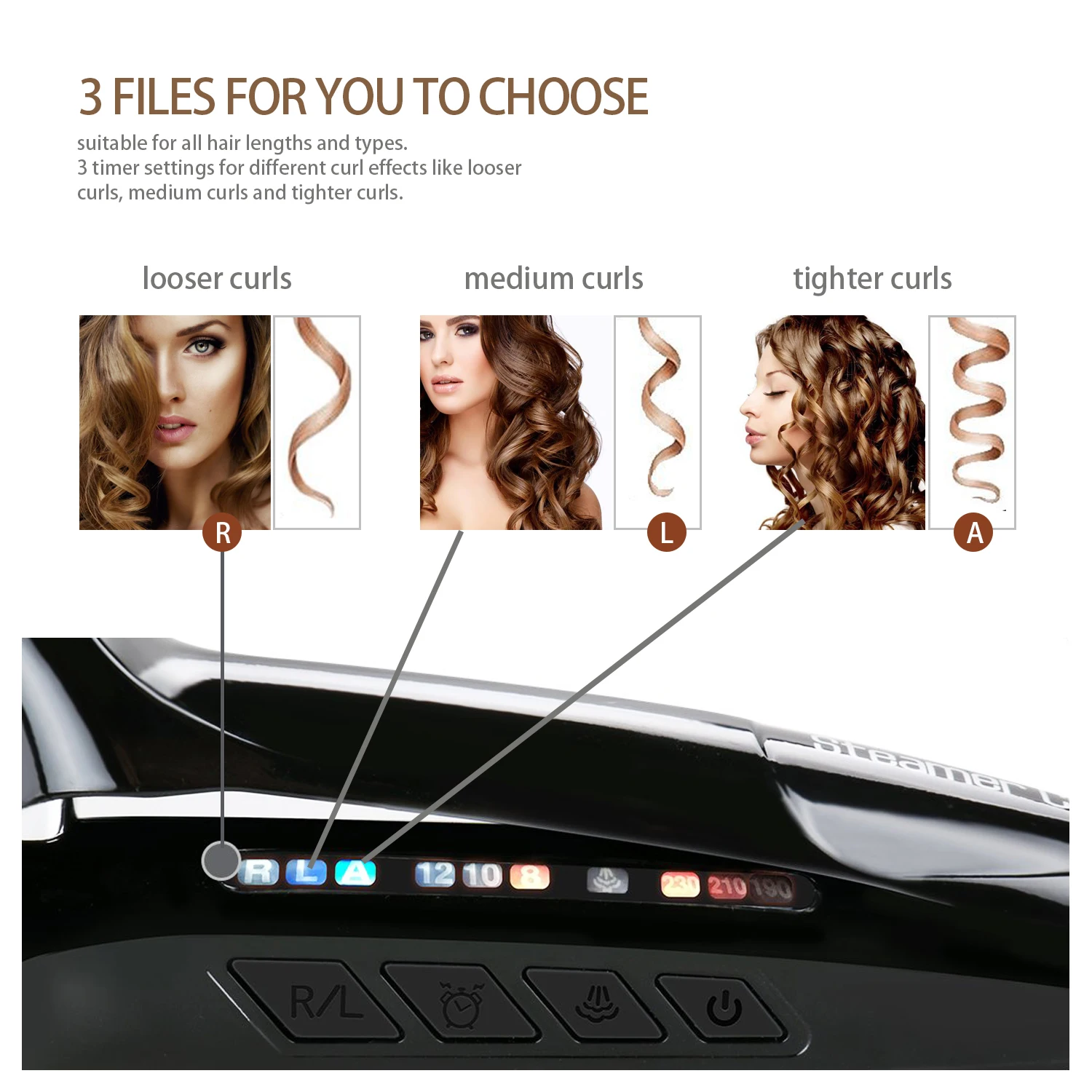 Автоматическая Паровая Плойка для волос керамическая плойка завивки