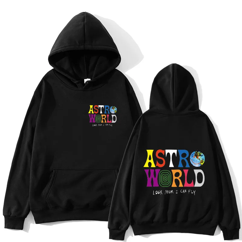TRAVIS SCOTT WISH YOU WERE HERE толстовки с капюшоном модная толстовка надписью ASTROWORLD уличная