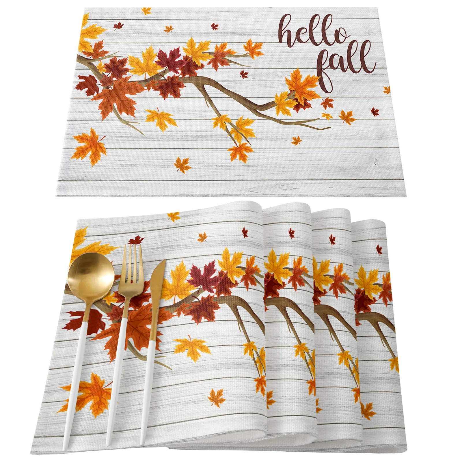 Кленовый лист фон для фотосъемки с изображением деревянного зерна Настольная