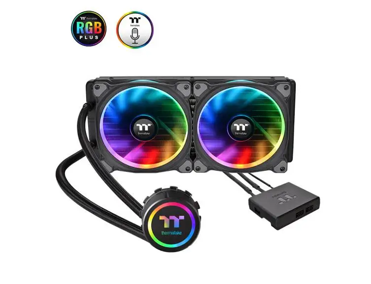Кулер для процессора с водяным охлаждением Thermaltake Floe Riing RGB 280 все-в-одном