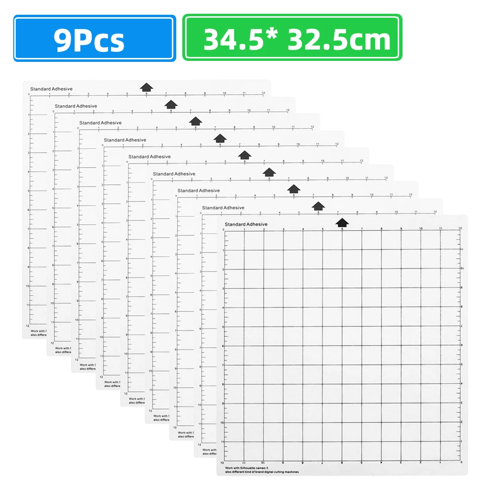 Сменный коврик для резки прозрачный клейкий из полипропиленового материала с
