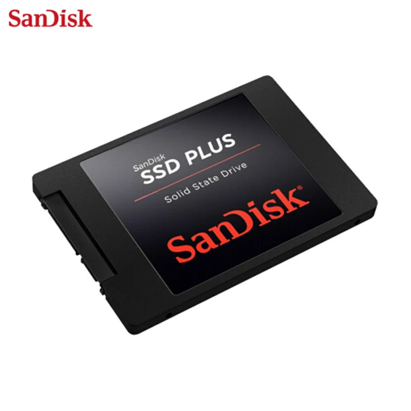 Внутренний твердотельный накопитель Sandisk SSD 120 ГБ 240 480 SATA III Plus HDD жесткий диск для