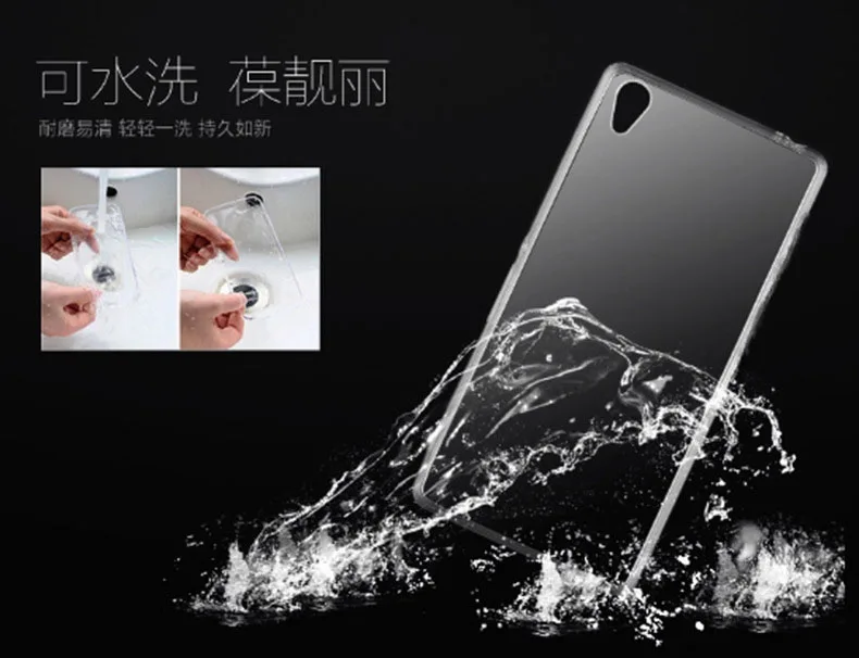 Отличная цена для Sony xperia Experia Z4 E6533 чехол задняя крышка кожа ультра тонкий