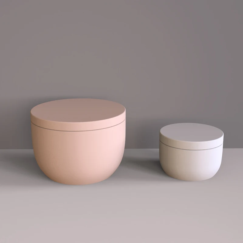 Цементная Силиконовый молд в Форе Кубка для свечей форма кастрюль суккулентов