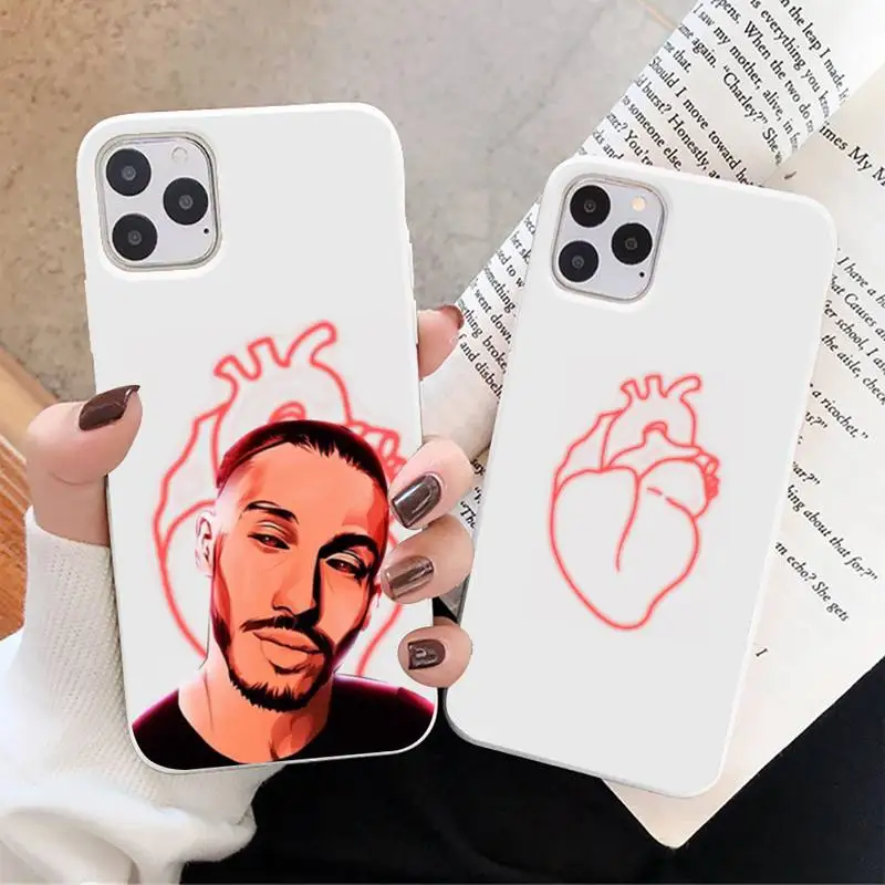 

PNL QLF Rapper singer Phone Case White Candy Color for iPhone 11 12 mini pro XS MAX 8 7 6 6S Plus X SE 2020 XR