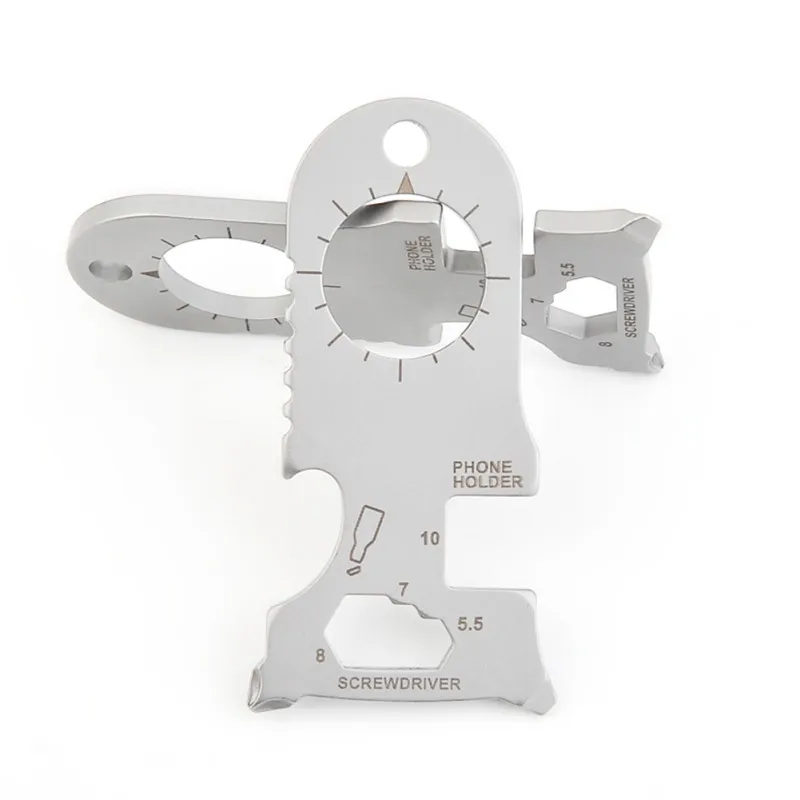 EDC Многофункциональный Инструмент карты портативный легкий гаечный ключ