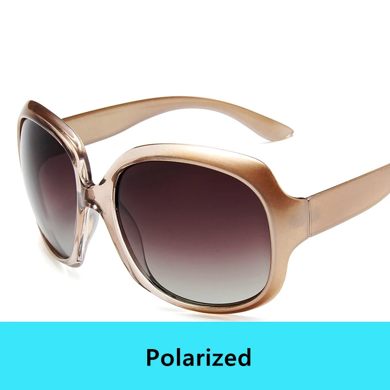 Polarized Yellow Роскошные поляризованные солнцезащитные очки для женщин, винтажные брендовые дизайнерские высококачественные Овальные Солнцезащитные очки для женщин, модные женские солнцезащитные очки для вождения - Цвет линз: Polarized Yellow