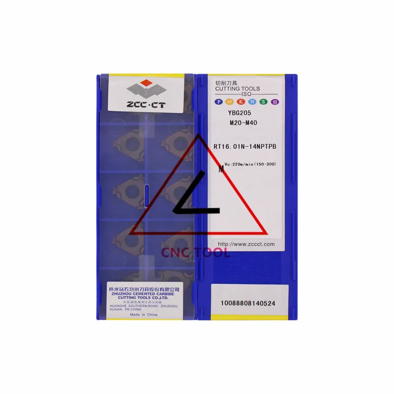 

RT16.01N-14NPTPB YBG205 10 шт. оригинальный Китай ZCCCT поворотные вставки