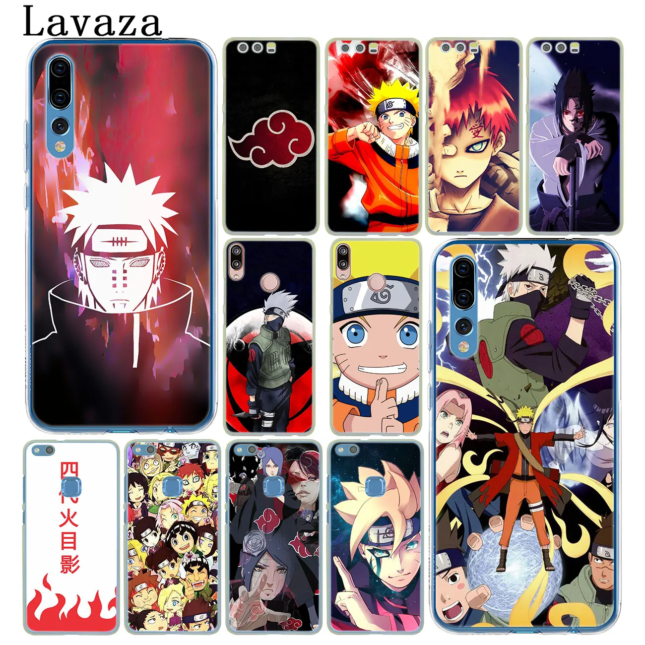 Lavaza Какаси Наруто Akatsuki чехол для телефона huawei Y9 Y7 Y6 Prime 2018 2019 Honor 20 10 8 8C 8X9X9 Lite 7C 7X 7A Pro