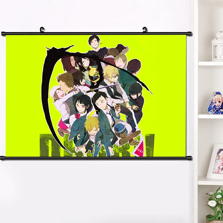 Anime Durarara!! Yumasaki Walker Wall Scroll Poster Home Decor Hanging Mural Art Print Picture 40x60cm dropshipping | Дом и сад