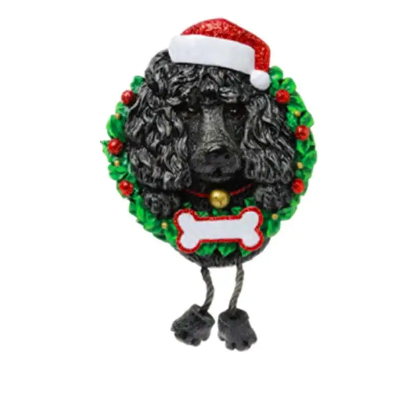 Colgante con mensaje de nombre para perros, adornos de Navidad de PVC para mascotas, nuevo adorno colgante para &aacute;rbol de Navidad, 2020-3