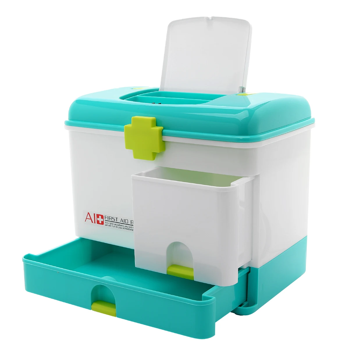 

Domestic Large Capacity Medicine Cabinet Multilayer High-capacity Drugs To Receive A First Aid Kit Portable Family Medicine Box