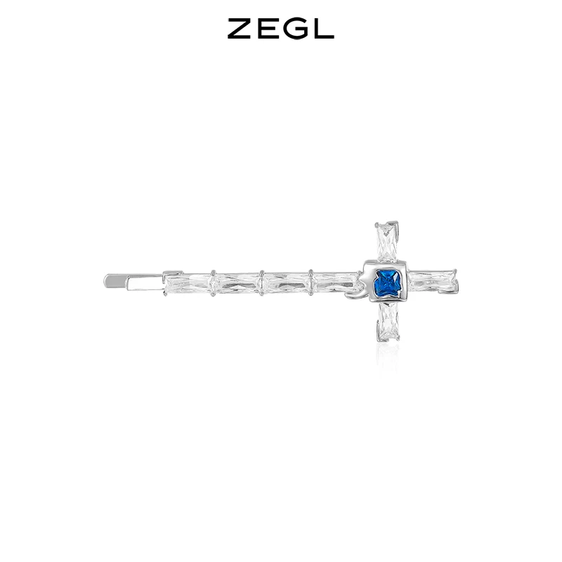 Женская Винтажная заколка пряжка для волос с крестом| |