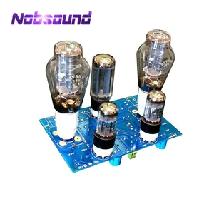 Односторонний ламповый усилитель Nobsound класса А, 2,0 каналов, 300B + 6SN7 + 5U4G, для Hi-Fi 8 Вт + 8 Вт