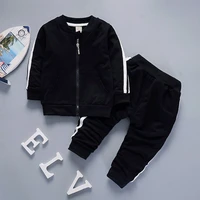 children clothing casual sports suit spring baby boys long sleeved zipper jacket pants 2pcs autumn toddler girl set kids clothes