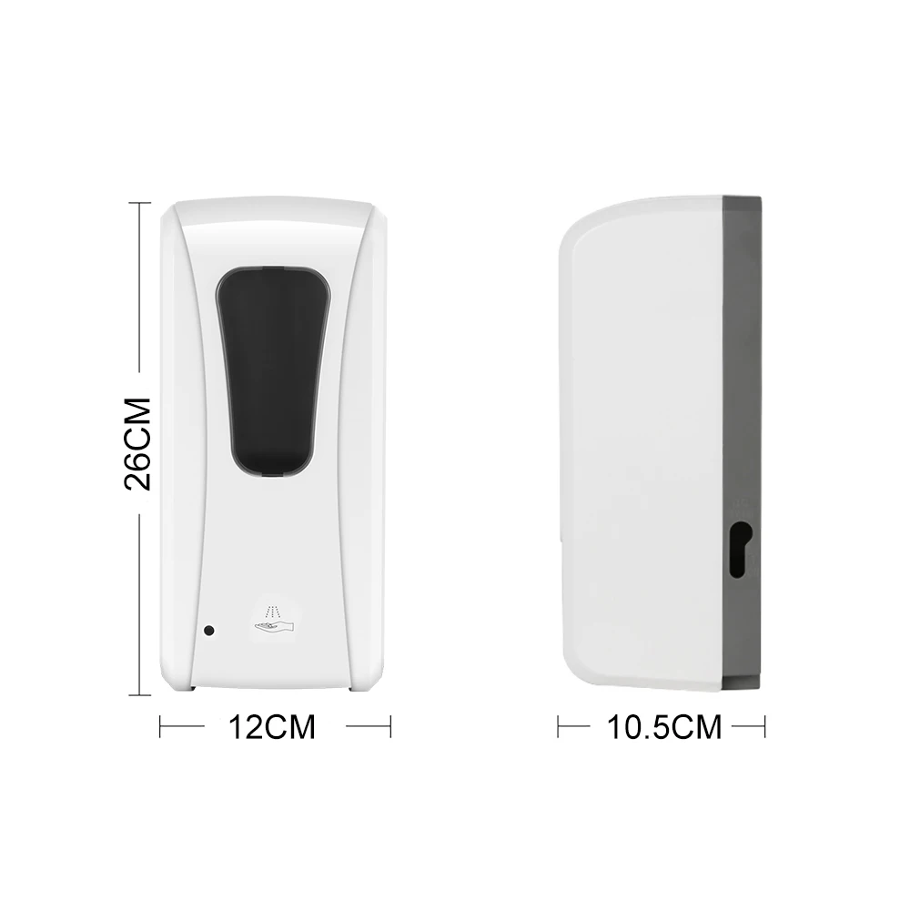 

1000ml Soap Dispenser Wall-Mount Automatic IR Sensor Touch-Free Disinfection Sprayer Lotion Pump Touchless Liquid Home