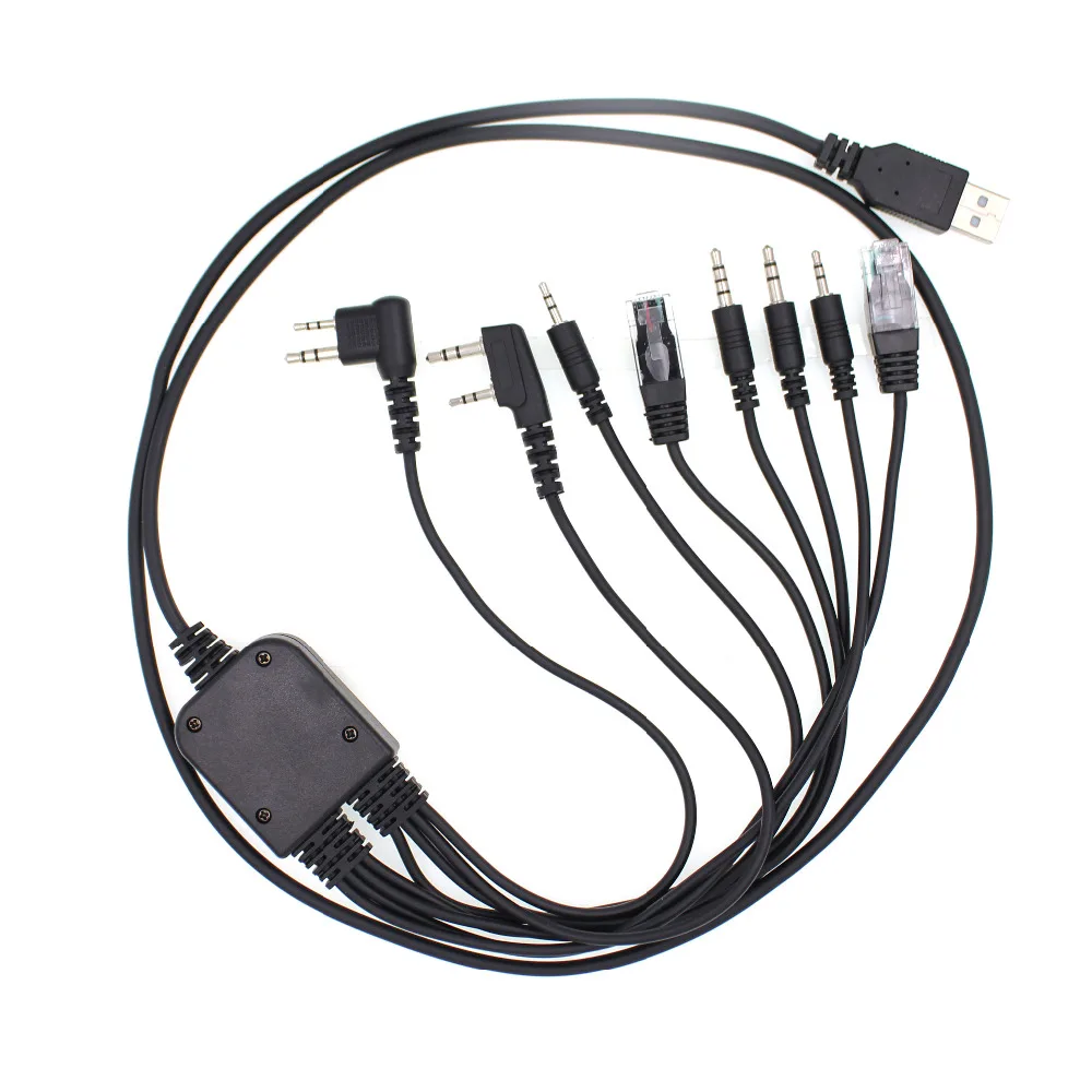 8 IN1USB Кабель для программирования данных работает с BAOFENG UV 82 5R BF 888S TYT TH UV8000D|usb