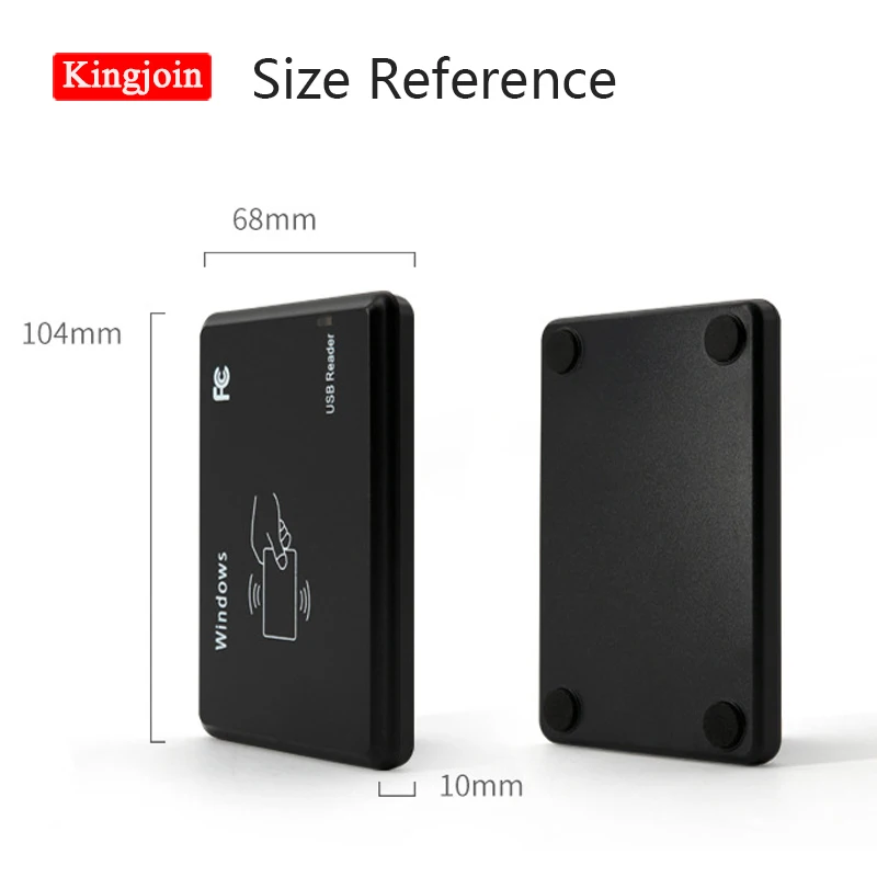 Черный USB RFID Бесконтактный датчик Smart ID EM4001 125 кГц кардридер TK4100 | Безопасность и