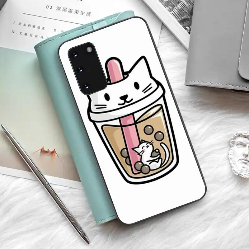 Чехол для телефона TOPLBPCS Ctue с изображением молочного чая медведя Боба Samsung S 4 6 7 5 8 9