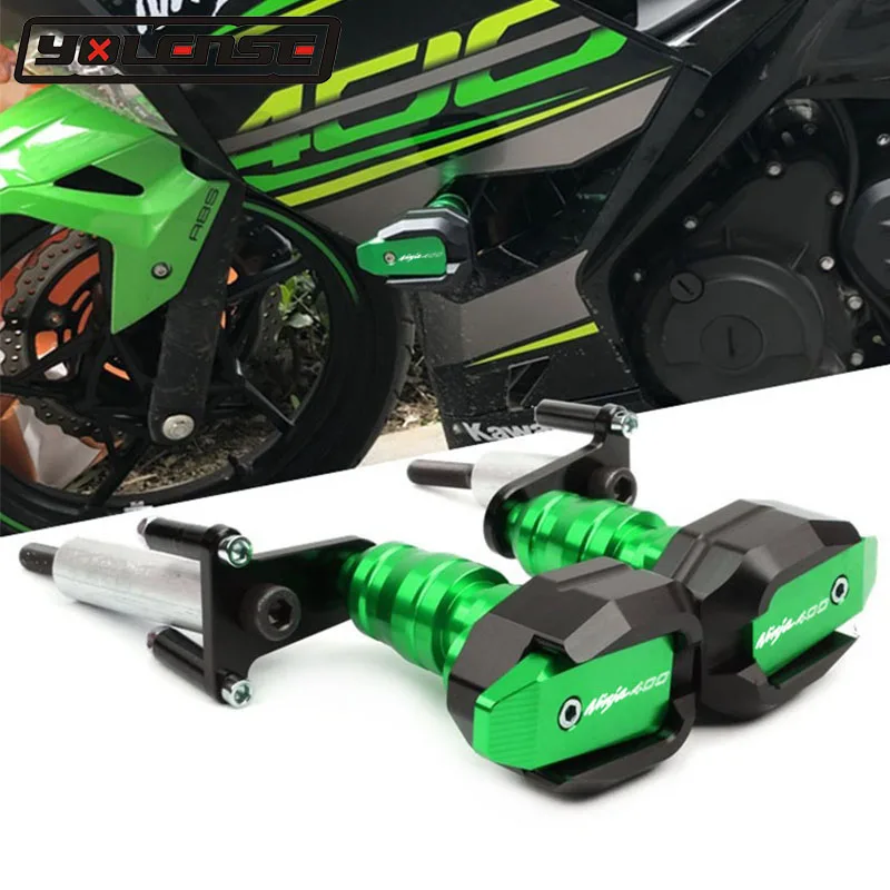 

2022 For KAWASAKI NINJA400 NINJA 400 Z400 2018-2021 Motorcycle Falling Protection Frame Slider Fairing Guard Crash Pad Protector