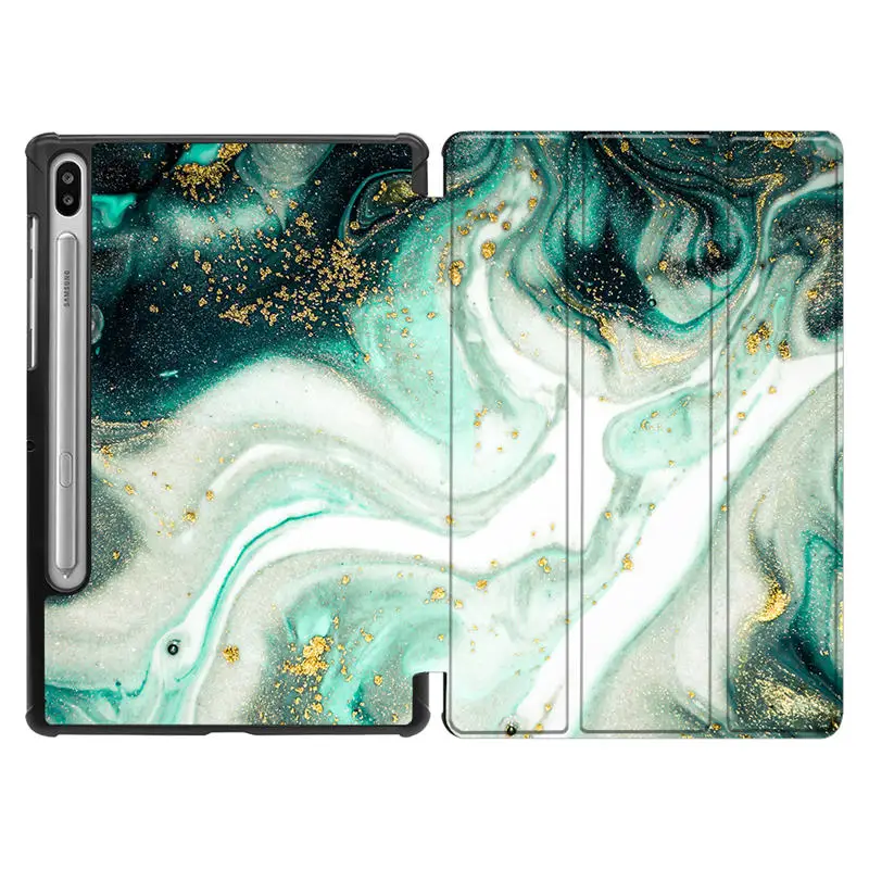 SS15 MTT для samsung Galaxy Tab S6 10,5 ''чехол для планшета SM-T860 T865 T867 из искусственной кожи флип-стенд смарт-чехол Funda Авто Режим сна/пробуждения - Цвет: SS15