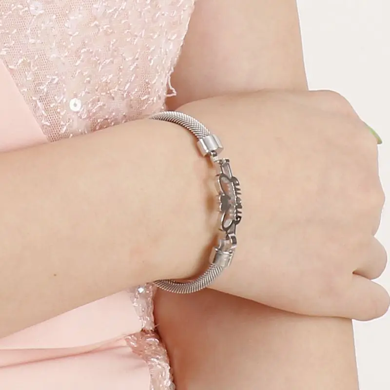 Женский браслет с подвесками Мама изящный ювелирный украшение на запястье