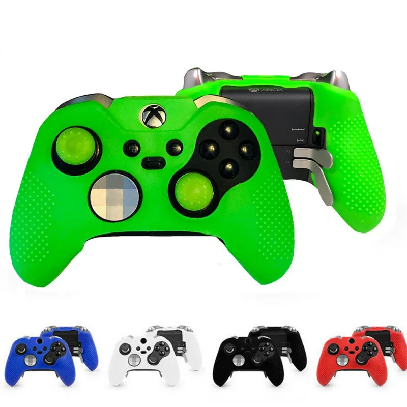 Силиконовый чехол для Xbox One Elite резиновый защитный 5 видов цветов высокое