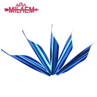 100 pcs archery spiral feather for carbon arrow 1 8 inch plastic arrow vanes for bow and arrow diy hunting shooting accessories