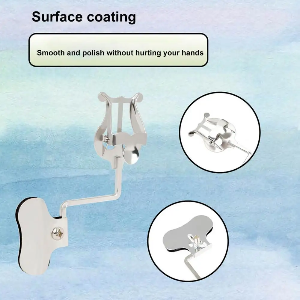 

Устойчивый к ржавчине креативный Портативный Зажим-держатель для трубы тонкая полировка для начинающих