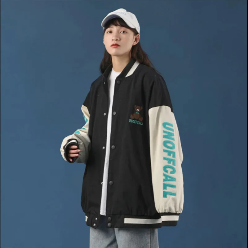 

Men Baseball Uniform Men Spring And Autumn Flight Jacket Women Spring Jacket Couple Japanese Tide Brand Women New Autumn Coats