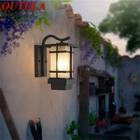 outela outdoor wall light sconces classical led lamp waterproof ip65 home decorative for porch